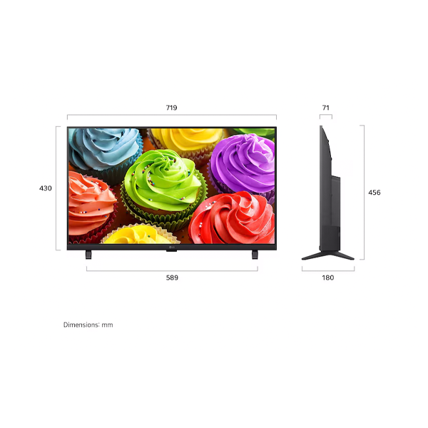 Buy LG 32 Inch 81.28 cm 32LB651BPLA AI FHD Smart TV - Vasanth & Co