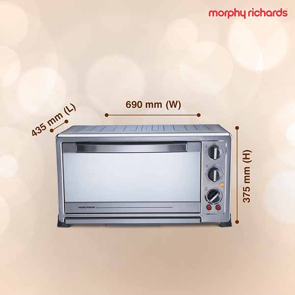 Buy Morphy Richards 60L 60RCSS (510035) Oven Toast Grill (OTG) Online - Vasanth & Co