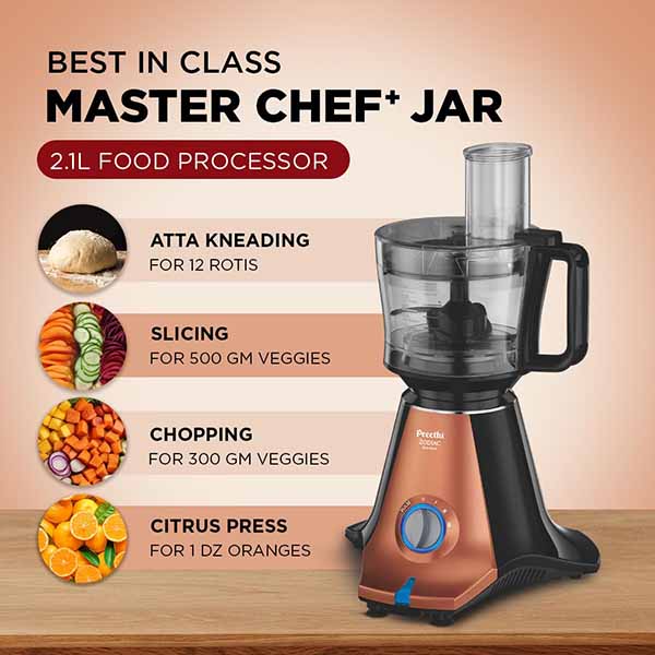 Buy Preethi 5 Jars Zodiac Stardust MG265 Mixer Grinder Online - Vasanth & Co