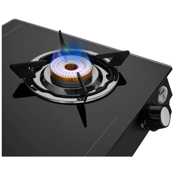 Buy Preethi 3 Burner Blu-Flame Sparkle GTS 403 Black Glass Top Gas Stove Online - Vasanth & Co