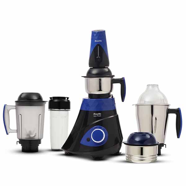 Buy Preethi 750 Watts Eco Fresh MG282 Blue Mixer Grinder Online - Vasanth & Co