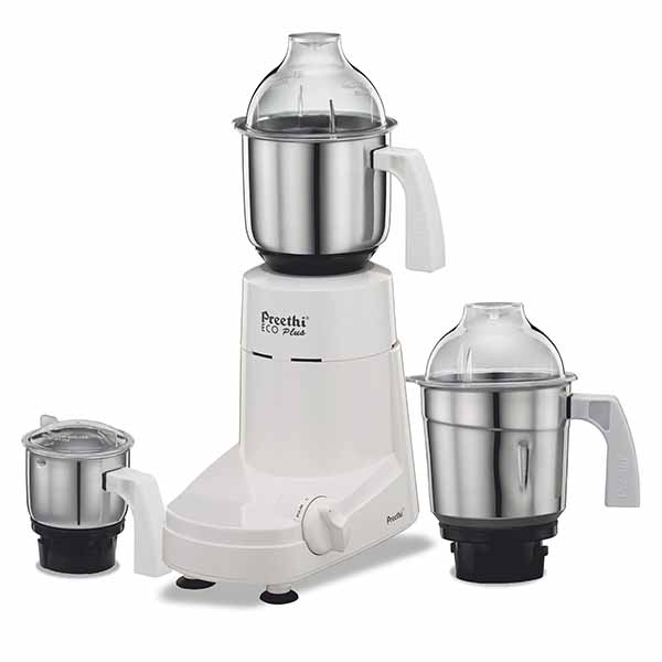 Buy Preethi 3 Jars 110V 550 Watts Eco Plus MG 138 White Mixer Grinder Online - Vasanth & Co
