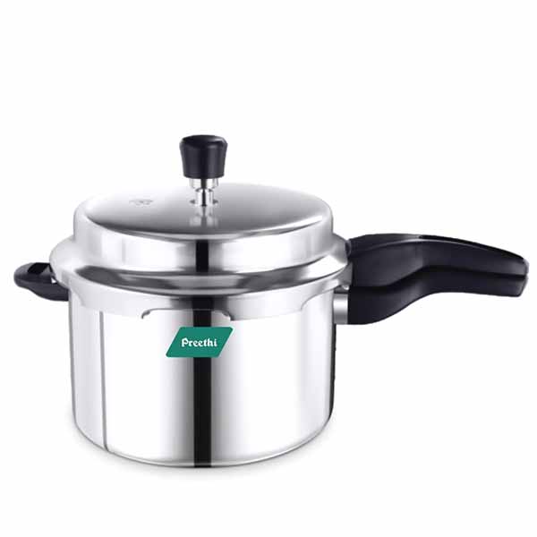 Buy Preethi 3 L Neo SS204 PC 021 Induction Base Silver Pressure Cooker Online - Vasanth & Co