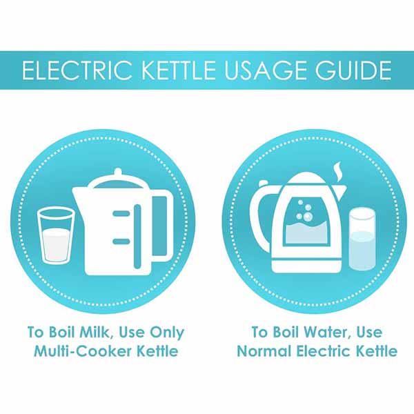 Buy Preethi 1 L Armour EK 707 Steel & Black Electric Kettle Online - Vasanth & Co