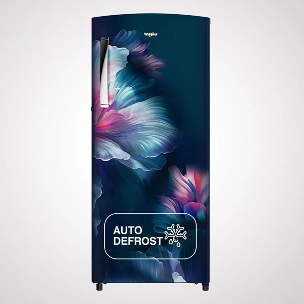 Buy Whirlpool 236L 3 Star 260 IMPRO Plus PRM Sapphire Velvet-Y Single Door Refrigerator - Vasanth and Co