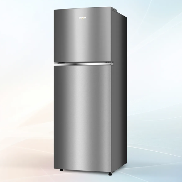 Buy Whirlpool 235L 2 Star NEO SP278 PRM Athena Steel-Y Frost Free Double-Door Refrigerator - Vasanth and Co