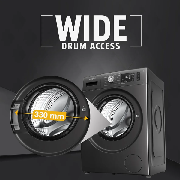 Buy Whirlpool 7kg 5 Star XS7012BWM53E Front Load Washing Machine - Vasanth and Co
