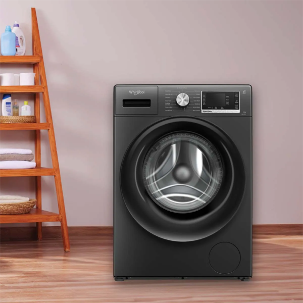 Buy Whirlpool 9 kg XO9012BZV Grey Fully Automatic Front Load Washing Machine - Vasanth and Co