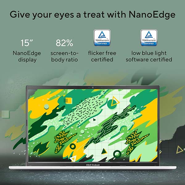 Buy Asus Vivobook 15 M1502NAQ-BQ119WS Ryzen 5 16GB RAM 512GB SSD Windows 11 Cool Silver Laptop - Vasanth and Co