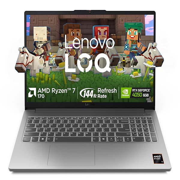 Buy Lenovo LOQ 15 83S000CPIN AMD Ryzen 7 16GB RAM 512GB SSD Windows 11 Home Grey Gaming Laptop - Vasanth and Co