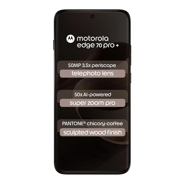 Buy Motorola Edge 70 Pro Plus 12GB RAM 256GB Chic Coffee Smartphone - Vasanth and Co