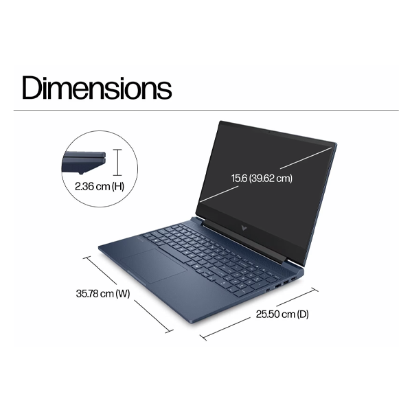 Buy HP Victus 15-FA2504TX 15.6 Inch Intel Core Processor NVIDIA Graphics Windows 11 Gaming Laptop - Vasanth and Co