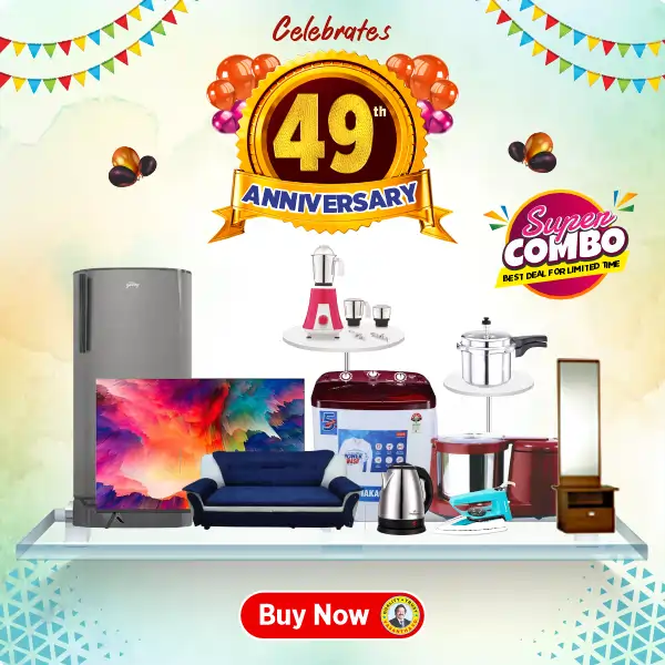 Buy Thangam 3 L Aluminium Pressure Cooker - Vasanth and Co