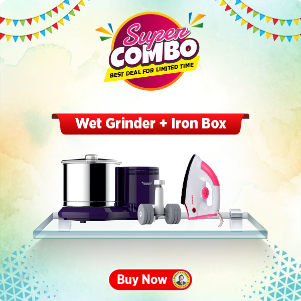 Buy Butterfly Bloom Plus Wet Grinder - Vasanth and Co