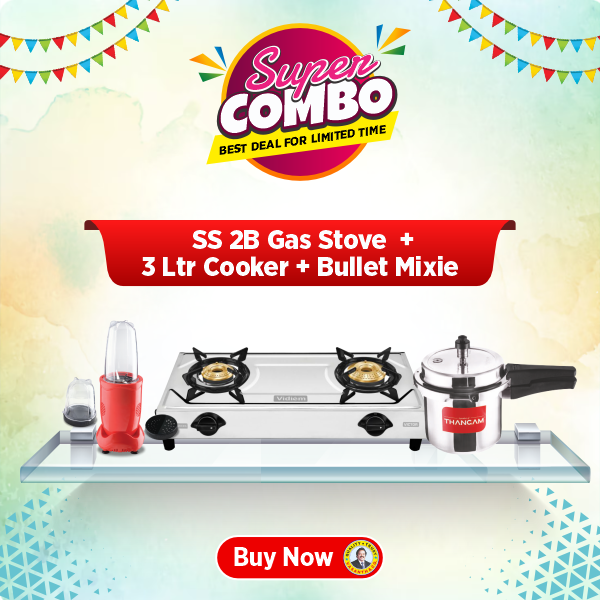 Buy Thangam 3 L Aluminium Pressure Cooker - Vasanth and Co