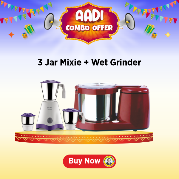 Buy Preethi Crown Mixier Grinder - Vasanth and co