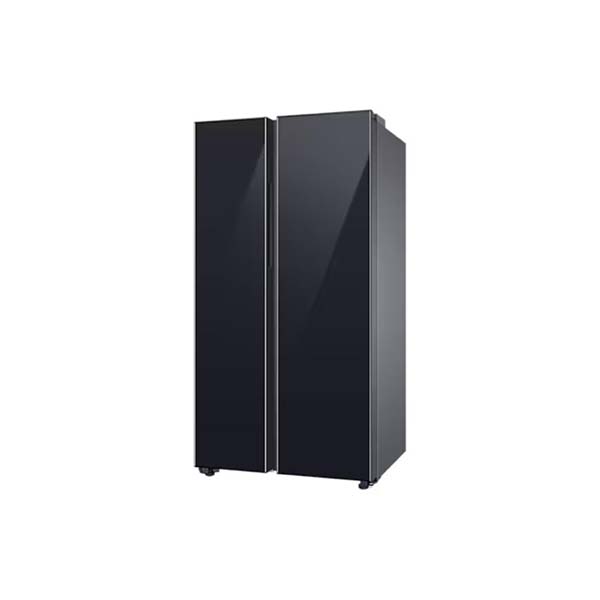 Buy Samsung 653L 3 Star RS76CB81A333HL Glam Deep Charcoal Bespoke AI Convertible 5 in 1 Side by Side Refrigerator - Vasanth & Co