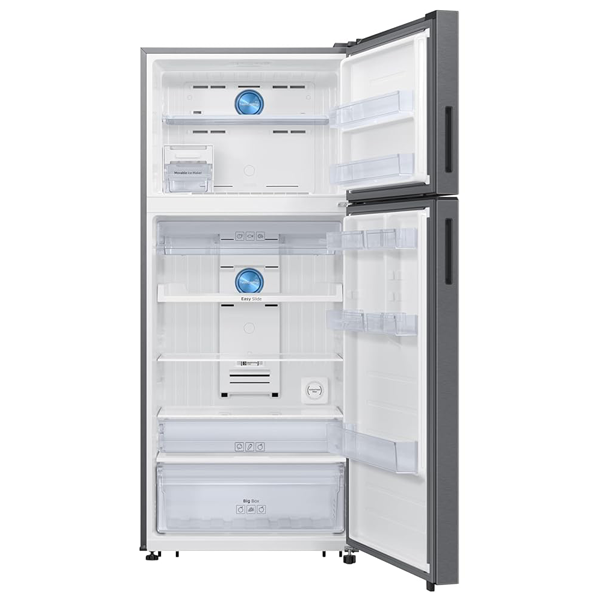 Buy Samsung 530L 1 Star RT56HG7A61SLTL EZ Clean Steel Bespoke AI Double Door Refrigerator - Vasanth & Co