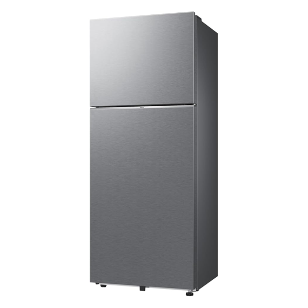 Buy Samsung 419L 2 Star RT45HG6A22SLHL EZ Clean Steel Bespoke AI Double Door Refrigerator - Vasanth & Co