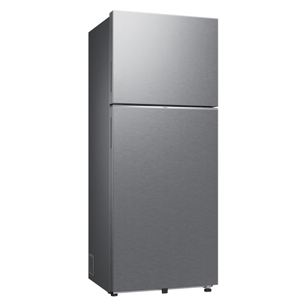 Buy Samsung 419L 2 Star RT45HG6A22SLHL EZ Clean Steel Bespoke AI Double Door Refrigerator - Vasanth & Co