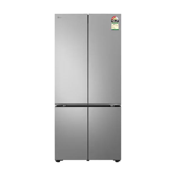 Buy LG 574L 3 Star GV-B23FFLMB Prime Silver WiFi Convertible Side by Side Refrigerator Online - Vasanth & Co