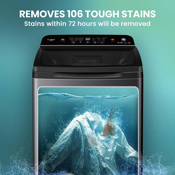 Buy Haier 10.5 Kg HWM105-H688BK 5 Star fully Automatic Top Load Washing Machine - Vasanth & Co
