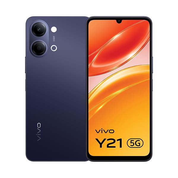 Buy Vivo Y21 4 GB RAM 64 GB 5G Mystic Blue Mobile Phone - Vasanth and Co