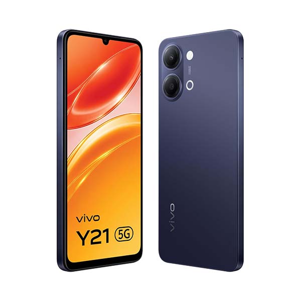 Buy Vivo Y21 4 GB RAM 64 GB 5G Mystic Blue Mobile Phone - Vasanth and Co