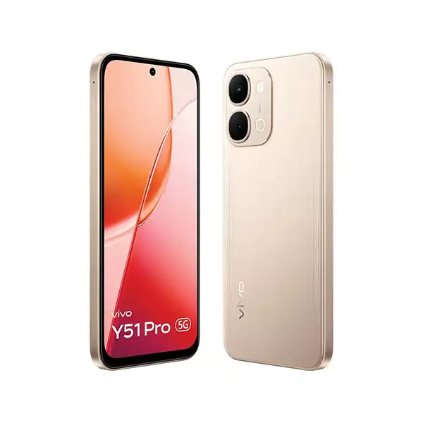 Buy Vivo Y51 Pro 8 GB RAM 128 GB 5G Golden Mist Mobile Phone - Vasanth and Co