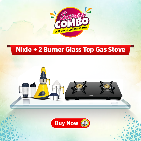 Buy Preethi GT Luxe 2B Gas Stove - Vasanth & Co