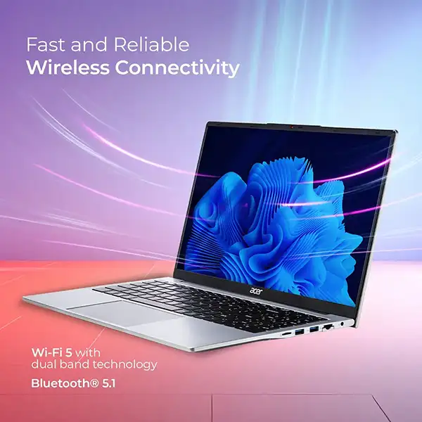 Buy Acer Aspire 3 Intel Core i3-1305U processor 8GB RAM 500GB SSD Windows 11 Home MS Office 15.6 inch 39.62 cm display Silver A325-53 Thin and Light Laptop - Vasanth and Co