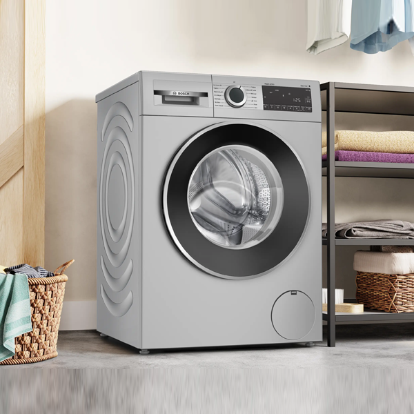 Buy Bosch 12 Kg Washer 7 Kg Dryer 5 Star WNA2740SIN with In-built Heater Silver Fully Automatic Front Load Washer Dryer Machine - Vasanth and Co