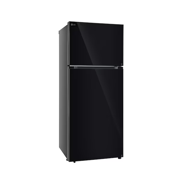 Buy LG 398 L 2 Star GLT4026SNBM Black Glass Frost Free Double Door Refrigerator - Vasanth and Co