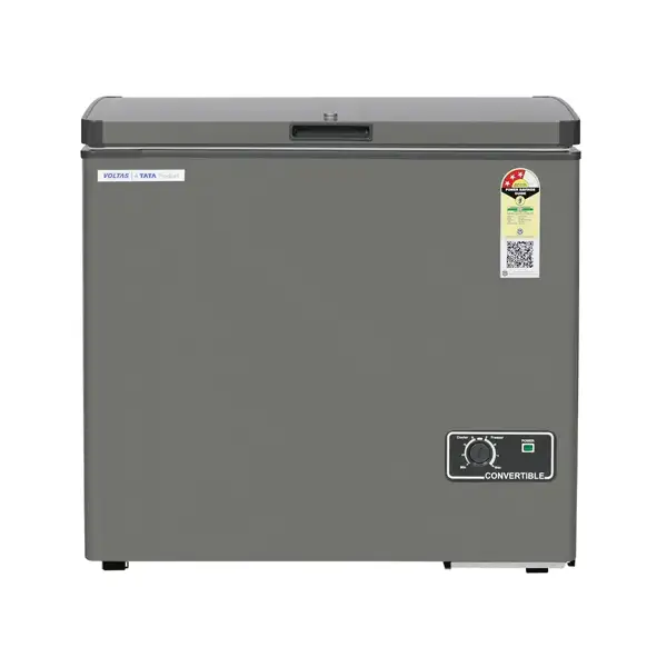 Buy Voltas 190 L 3 Star CVF250SA3-P-GW Hard Top Convertible Freezer - Vasanth and Co