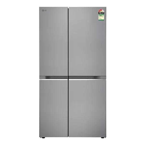 Buy LG 650L 3 Star GL-B257JDS3 Dazzle Steel Convertible Multi Air Flow Side by Side Refrigerator - Vasanth and Co