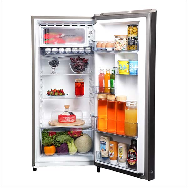 Buy Haier 215L 2 Star HRD-2362BUSA-N UltraMarine Steel Single Door Refrigerator - Vasanth and Co