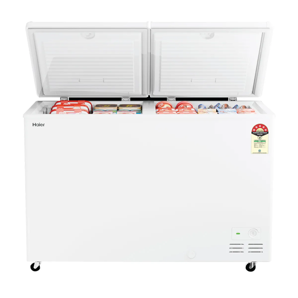 Buy Haier 588L 5 Star HFC-588DPW5 White Convertible Hard Top Double Door Deep Freezer - Vasanth and Co