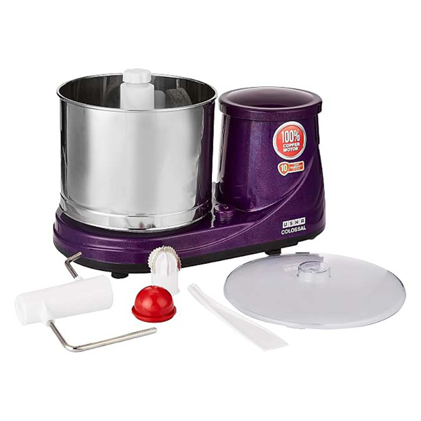 Buy Usha 2 L 150 W Colossal Magenta Copper Motor Wet Grinder - Vasanth and Co