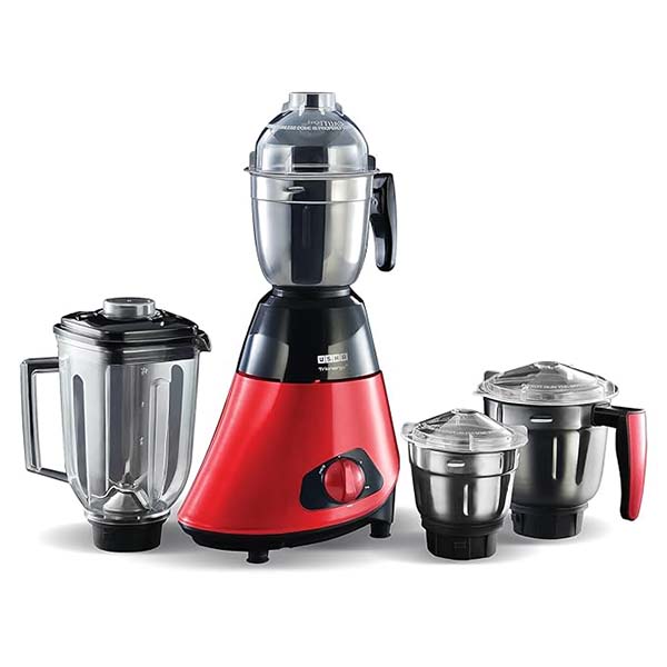 Buy Usha 800 W Trienergy TP800MX4 4 Jars Black & Red Mixer Grinder - Vasanth and Co
