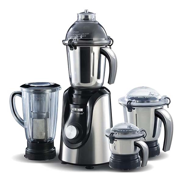 Buy Usha 800W 4 Jars Maximus Plus Black Copper Motor Mixer Grinder - Vasanth and Co