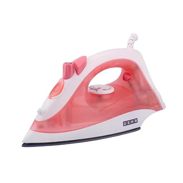 Buy Usha 1300W SI3813C Pink Steam Iron with Ceramic Coated Sole Plate - Vasanth and Co