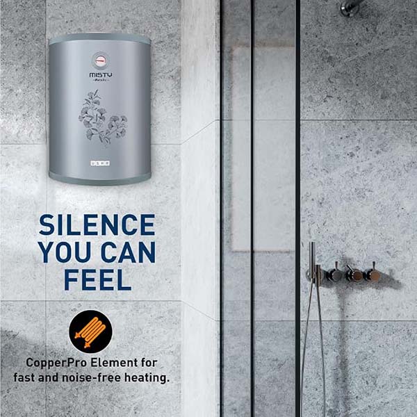 Buy Usha 5 Star Misty 25 L 2000W Ivory Cherry Blossom Storage Water Heater - Vasanth and Co
