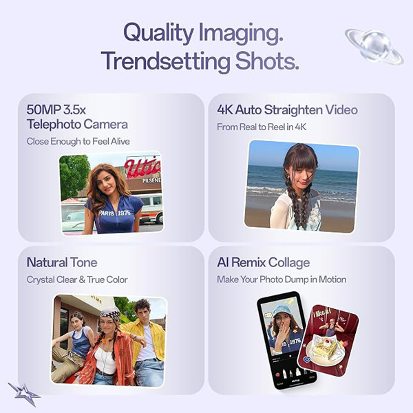 Buy Oppo Reno16c 5G 8GB 128GB Twilight Violet Mobile Phone Online - Vasanth and Co