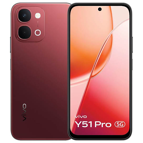 Buy Vivo Y51 Pro 8GB 256GB Crimson Red Mobile Phone Online - Vasanth and Co