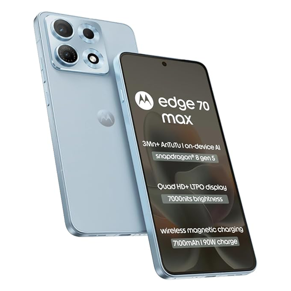 Buy Motorola Edge 70 Max 5G 12GB 256GB Pantone Urban Olive Mobile Phone Online - Vasanth and Co