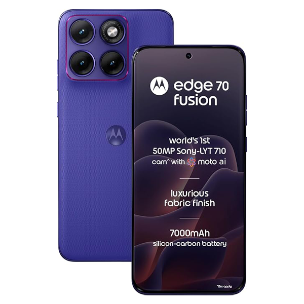 Buy Motorola Edge 70 Fusion 5G 8GB 128GB Pantone Orient Blue Mobile Phone Online - Vasanth and Co