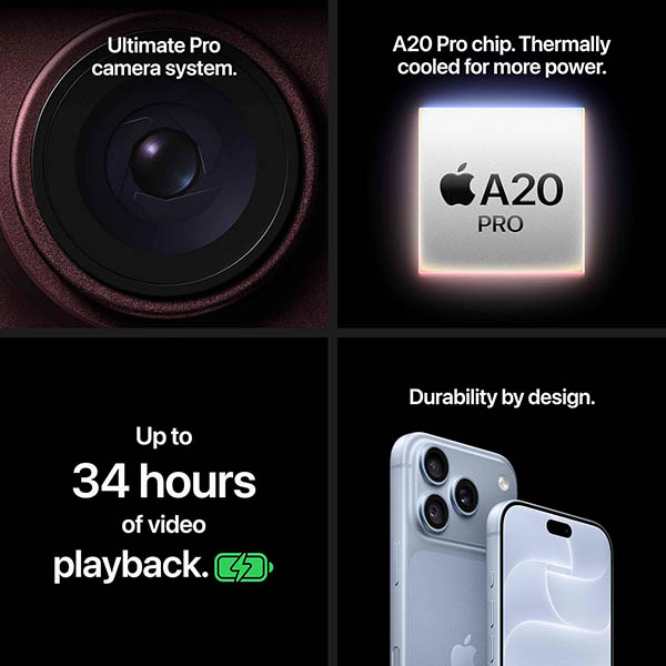 Buy Apple iPhone 18 Pro 512GB MJRW4HN/A Burgundy Mobile Phone Online - Vasanth and Co