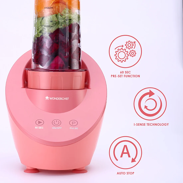 Buy Wonderchef 2 Jar Magneto Coral Blender Online - Vasanth and Co