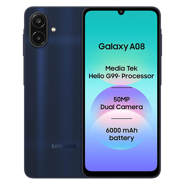 Buy Samsung A08 4 GB RAM 64 GB Dark Blue Mobile Phone - Vasanth and Co