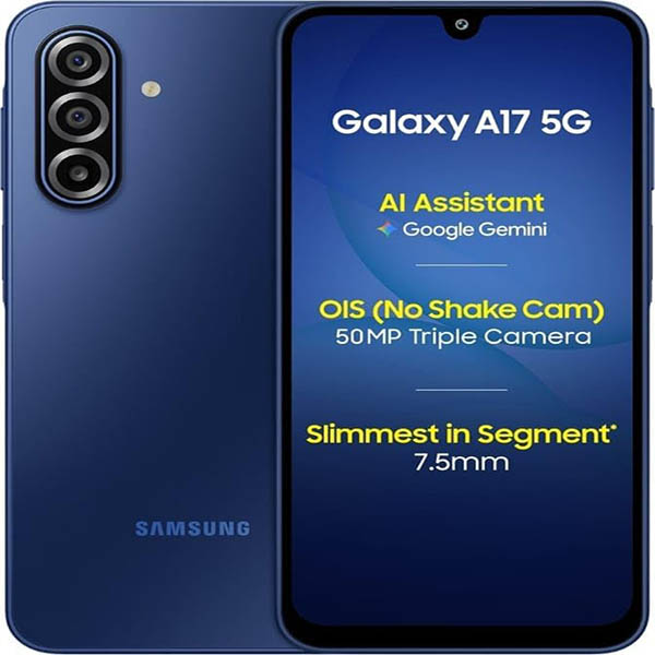 Buy Samsung A17 5G 6 GB RAM 128 GB Blue Mobile Phone - Vasanth and Co